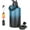 Blue/Black, variant on Gallon Water Bottle with 2 Lids (Straw & Spout), 304 Stainless Steel Water Jug with Handle and Wide Mouth, 1 Gallon Vacuum Double Walled Jug for Sports, Outdoors, Pink, 128 oz