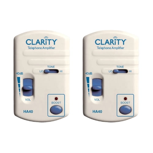 NEW Clarity Ameriphone HA40 Portable Phone Handset Amplifier White 