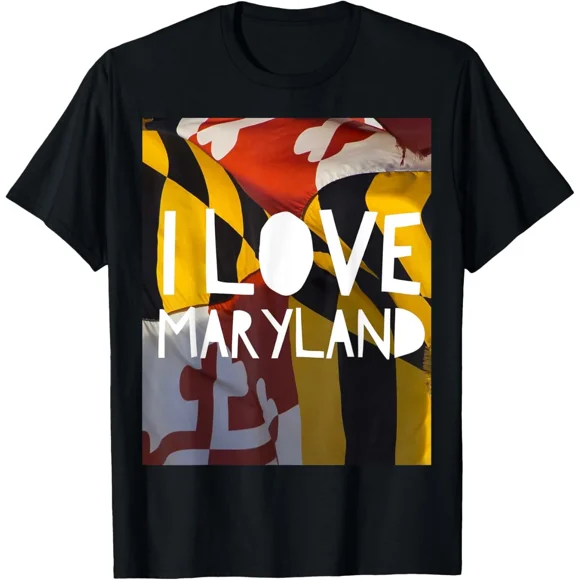 I Love Maryland For Maryland Day Celebration State Love Unisex T-Shirt