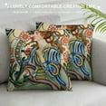 thumbnail image 3 of PHYHOO Figure Print Pillow Case Short Plush Square Decorative Throw Pillowcase Suitable for Sofa Bedroom, 3 of 5
