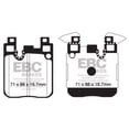 thumbnail image 2 of EBC Brakes Yellowstuff 4000 Series Street and Track Brake Pad Set Fits select: 2012-2018 BMW 328, 2019 BMW 330I, 2 of 8