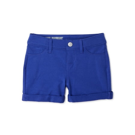 Wonder Nation Girls French Terry Shorts, Sizes 4-18 & Plus