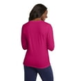 thumbnail image 3 of Hanes Originals Women’s Lightweight V-Neck Cotton Tee with Long Sleeves, Sizes XS-XXL, 3 of 7