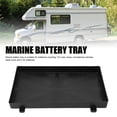 thumbnail image 3 of Plateau de Batterie RV, Support de Batterie Marine avec Sangle de Maintien, Support de Batterie de Bateau 12V pour Batterie de Remorque Automobile RV 12V Yatch, 3 of 7