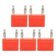 thumbnail image 1 of Delaman, 5 uds., conector Banana doble, conector Banana de doble fila, cobre niquelado, enchufe Banana Dual de 2 vías(rojo), 1 of 8