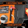 thumbnail image 3 of Drill Press WEN 4206T, 2,3 A, 20 cm, 5 velocidades, mesa de hierro fundido, 3 of 7