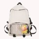 thumbnail image 5 of Mochila de estudiante para mujer, bonita mochila portátil para libros escolares, Bolso para adolescentes (blanco), 5 of 5