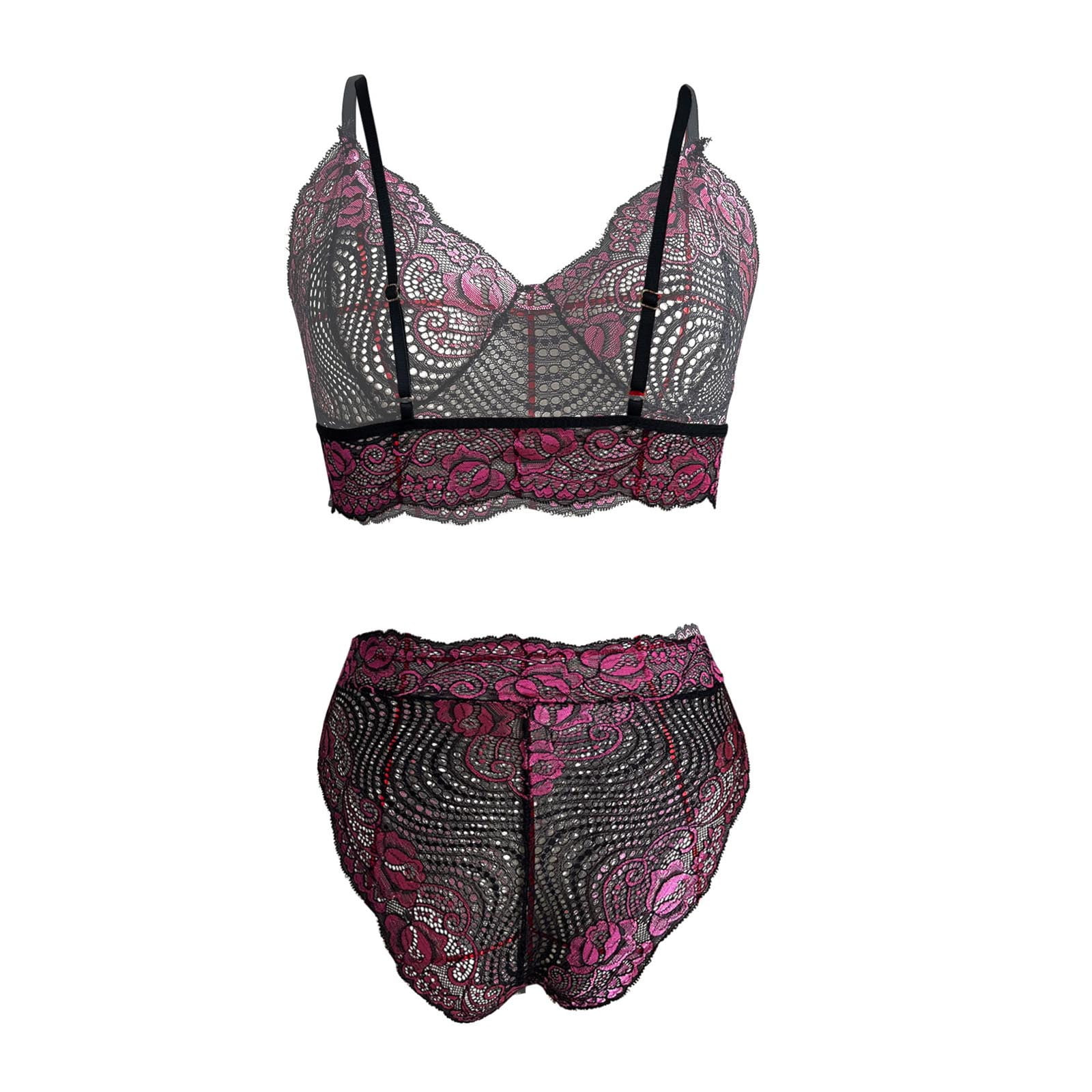 Lopecy-Sta Sexy Women Lingerie Lace Hollow Out Temptation Cute