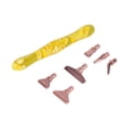 thumbnail image 4 of Bolígrafos artísticos con diamantes de imitación, diseño ergonómico, suministros de pintura resistentes y duraderos para decoración de ropa DIY, 4 of 14