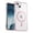 Pink, variant on SaniMore for iPhone 14 Plus Magnetic Case, [Wireless Charging] Crystal-clear Rugged PC Back Back Skin-feel Shockproof Strong Drop Resistant Slim Shell for iPhone 14 Plus Car Mount, Black