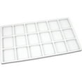 thumbnail image 4 of Glass Top Display Case Box 18 Slot White Tray Insert New, 4 of 6