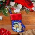 thumbnail image 3 of Bluey Mini Christmas Stocking by Ruz, Made of Satin, 3 of 4