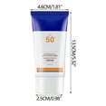 thumbnail image 3 of Protector solar 50+ PA++++ Crema solar aislante para actividades al aire libre, para hombres y mujeres, 60 g/envase., 3 of 9