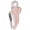 Pink, variant on Silver-tone Mini Pink Running Shoe - Gold Tone Proverbs 31:25 She is Clothed with Strength and Dignity Engraved Cross Charm Bracelet, 6.5+1.5" Extender