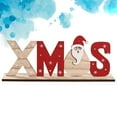 thumbnail image 5 of Gymnture Christmas Tabletop Decoration Santa Words Sign Xmas Wood Plaque Standing Sign, 5 of 10