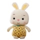 thumbnail image 2 of Conejito de Pascua de peluche | Lindo conejito de peluche tipo bufanda | Algodón PP suave | Regalo navideño para niños | Rosa, amarillo, verde y naranja, 2 of 2