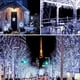 thumbnail image 5 of De Cortina Led Para Decoraciones Luces De Cadena Usb 3 M X 3 M Cortina De Luz Impermeable Luces De Hadas Para Dormitorio Patio Jardín 300 Luces Advancent HA041227-03, 5 of 6