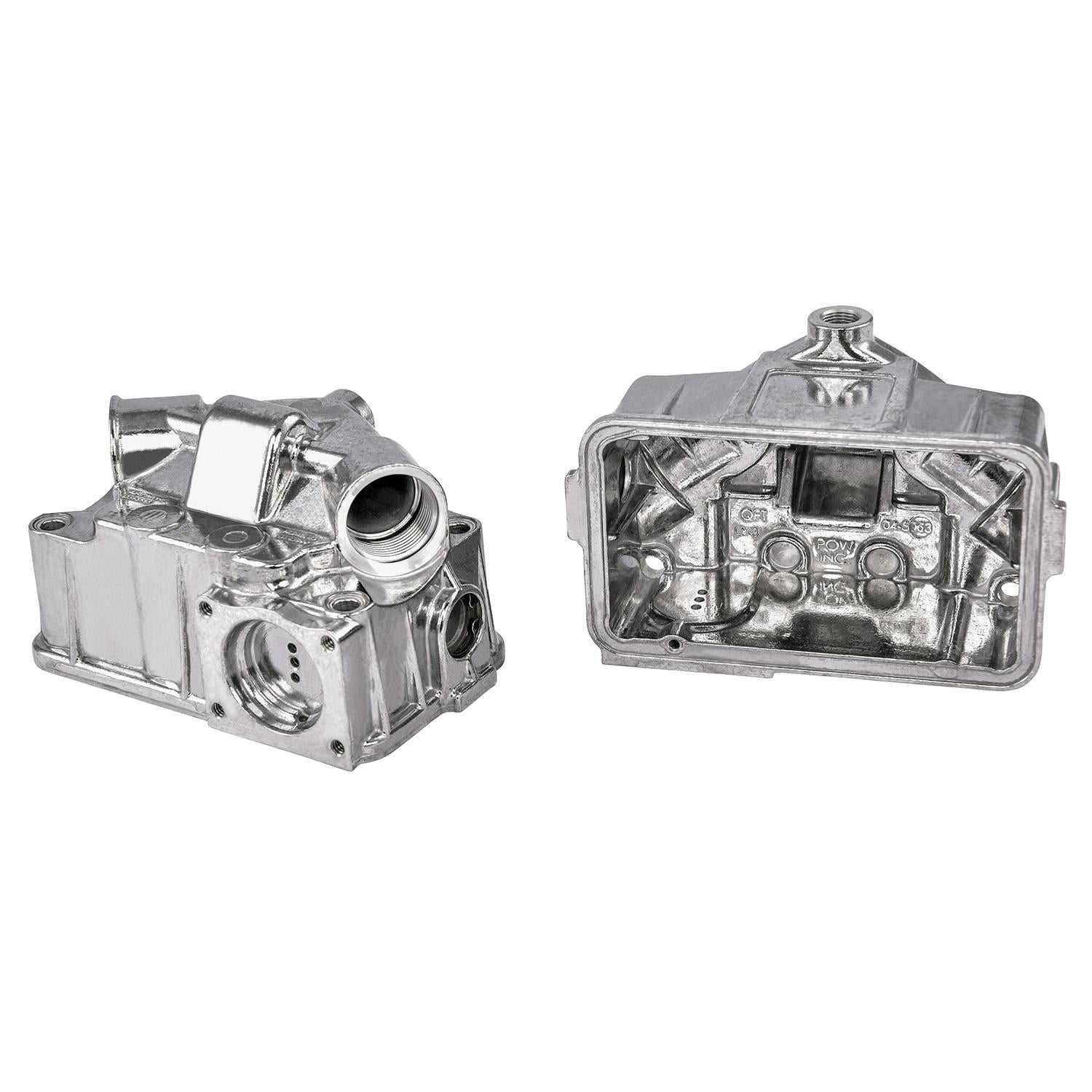 Proform 67162 Aluminum Center-Hung Float Fuel Bowl Kit For Holley 4150 – Clear Sight Plugs & Gaskets Included