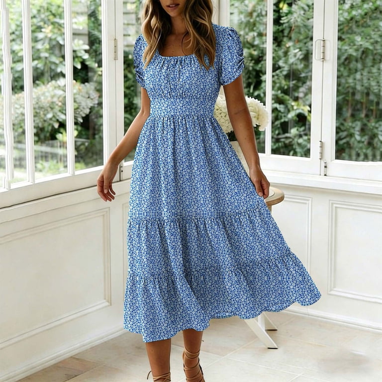 cute white maternity dress Elena Summer Cotton Knit L Color:Buttercream Hawaiian Dress Blue Blue TSDE_Frühling/Sommer ivory maternity long lace