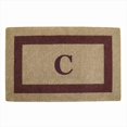 thumbnail image 1 of Nedia Home 02083C Photo Unique - Cadre Brun 30 x 48 Po Tapis de Sol en Fibre de Coco Résistant - Monogrammé C, 1 of 4