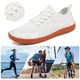 thumbnail image 1 of Zapatos Anchos Descalzos Transpirables Casuales para Correr para Hombres y Mujeres Likrtyny Blanco 40, 1 of 9