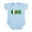 Sky Blue, variant on CafePress - Irish Brazilian Flag Infant Bodysuit - Baby Light Bodysuit, Size Newborn - 24 Months