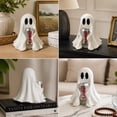 thumbnail image 4 of Halloween Cute Ghost Holding Coke Figurine, Resin Tabletop Decor for Party Shelf Display, 4 of 7