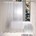 thumbnail image 1 of Cortina de ducha 180x180cm Cortinas de ducha Peva Water Cube Cortinas de baño 3d Cortina de ducha transparente impermeable antimoho respetuosa con el medio ambiente, 1 of 5