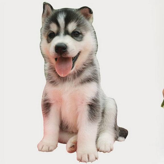 Wallhogs Husky Cutout Wall Decal