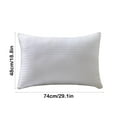 thumbnail image 3 of Ziynglg Soft Feather Pillow for Sleeping Hotel Quality Support with Elegant Striped Design,Polyester,29.1x18.8 Inches,Easy Bedroom Important, 3 of 6
