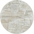 thumbnail image 2 of Hauteloom Indah Living Room, Bedroom Area Rug - Gray, Brown - 6'7"-Round, 2 of 12