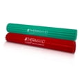 thumbnail image 1 of Barra de terapia para codos de tenis Theraband FlexBar, paquete de 2 unidades, color rojo y verde, 1 of 5