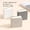 Minimalist color sch, variant on 3-Pack Mini Square Watercolor Sketchbooks - Thick Paper Pocket Drawing Books with Faux Leather Covers and Inspirational Quotes, Portable Sketchbooks Suitable for Artists,Creative Learni