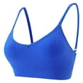 thumbnail image 2 of Zpanxa Bras for Women, Women's Plus Size Full Coverage Bra Wireless Comfortable No Underwire Adjustable Straps Bralette for Big Bust Support, 2 of 5