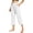 White-2, variant on Stamzod Plus Size Capris Summer Cropped Jeans Women 2026 Trendy Fashion Loose Casual Capri Pants with Pockets Plus Size Straight Denim Pants for Women Light Blue XXXL