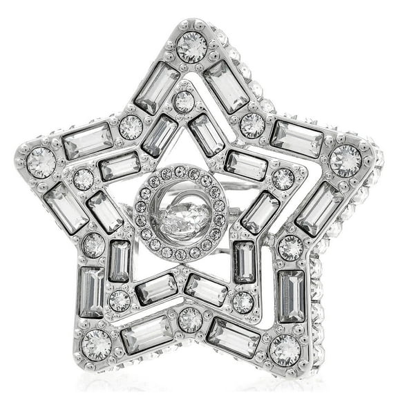 Swarovski Stella Ladies Cocktail Ring, Size 4.75
