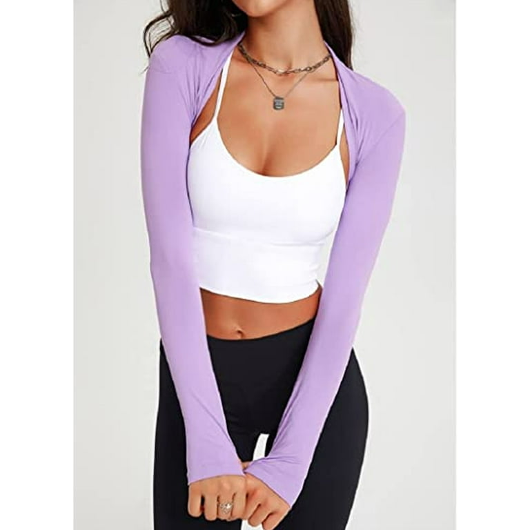Long sleeve shop bolero shrug