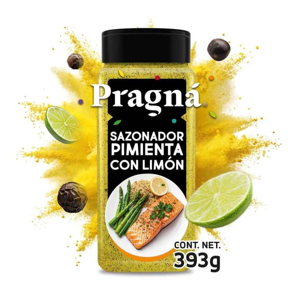 Pimienta con limón Pragná 393 g