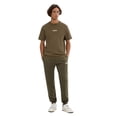 thumbnail image 5 of ellesse Camiseta para hombre - OLLIO 2, manga corta, cuello redondo, logotipo, algodón, liso Verde oscuro M (Medium), 5 of 5