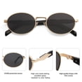 thumbnail image 4 of Gafas de Sol SOJOS Retro Oval SJ1224 UV400 para Mujeres y Hombres, 4 of 6