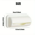 thumbnail image 3 of 2PCS Wall Mount Trash Bags Storage Box Garbage Bag Dispenser for Kitchen Bathroom Plastic Bags Container Organizer Grocery Bag Holder, 3 of 6