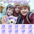 thumbnail image 2 of Cámara para Niños TIME4DEALS HD Digital 48MP Doble Lente Morada, 2 of 8