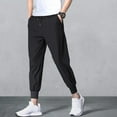 thumbnail image 6 of Men's Sweatpants with Pockets Open Bottom Athletic Pants for Men Workout, Jogging, Running - Xxxxl, 6 of 7