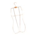 thumbnail image 2 of Perchas de exhibición de forma de cuerpo, perchas de traje de baño, organizador colgante de vestido, perchas de bikini, perchas de lencería para traje de Macarena Percha para traje de baño, 2 of 8