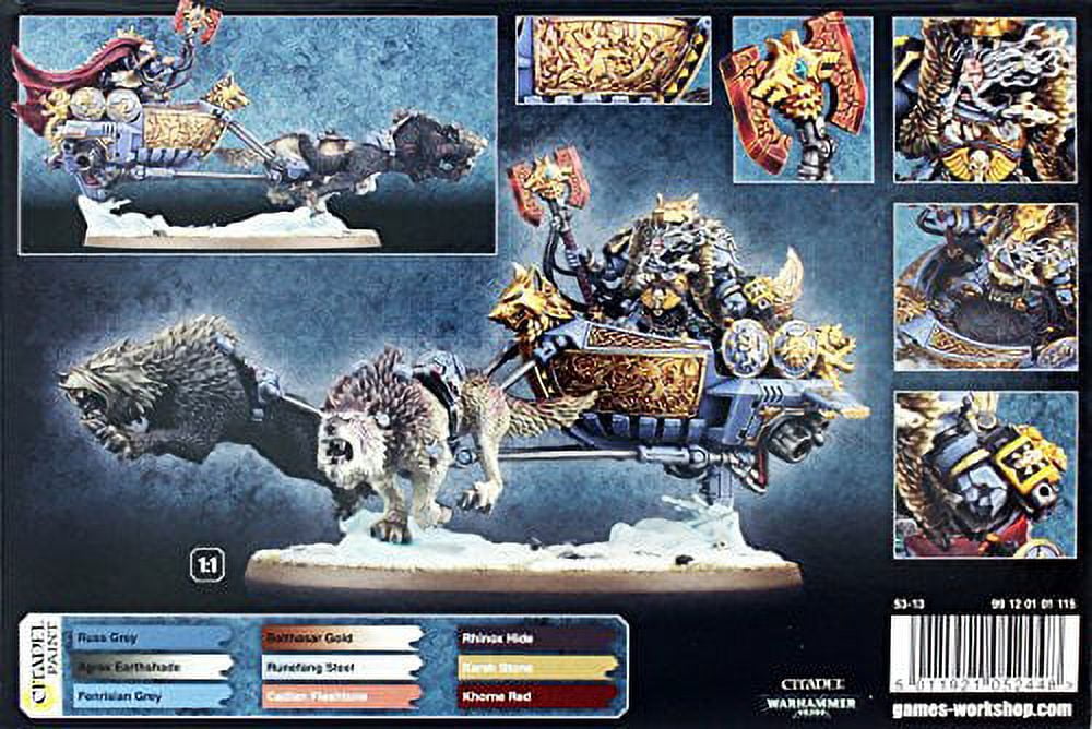 Warhammer 40K: Space Wolves - Logan Grimnar on Stormrider