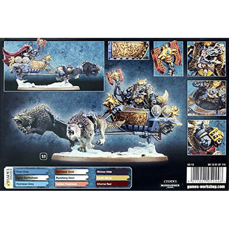 Warhammer 40K: Space Wolves - Logan Grimnar on Stormrider