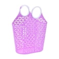 thumbnail image 1 of Cesta de ducha, cesta de baño con asas, bolsa de almacenamiento, organizador de ducha para dormitorios s, productos de limpieza Violeta, 1 of 8