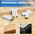 thumbnail image 7 of 5,000 Counts MEITE 22GA JT21 Crown Staples 3/8" Length Galvanized Upholstery Staples, 7 of 7