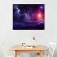 thumbnail image 2 of ARISTURING Canvas Wall Art for Living Room Galaxy Space Artwork Canvas Paintings Pictures for Bedroom Kitchen Galaxy Nebula Stars Space Universe Nebula Planets Star Wall Decor, 2 of 4