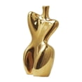 thumbnail image 1 of GUOOL Ceramic Vase Flower Pot Collectible Abstract Flower Pot Female Shape Flower Vase Gold, 1 of 6